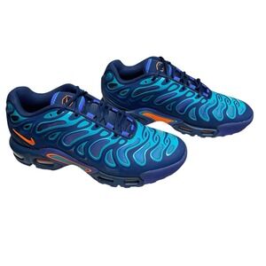 Nike Air Max Plus Drift Sneakers Mens 8 Midnight Navy Dusty Cactus FD4290 400